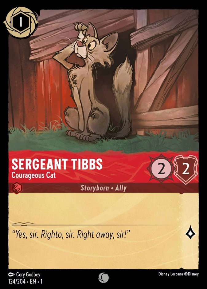 Sergeant Tibbs - Courageous Cat Sergeant Tibbs - Courageous Cat - Image 1