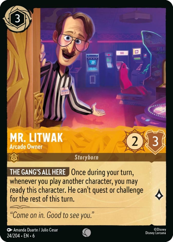 Mr. Litwak - Arcade Owner Mr. Litwak - Arcade Owner - Image 1