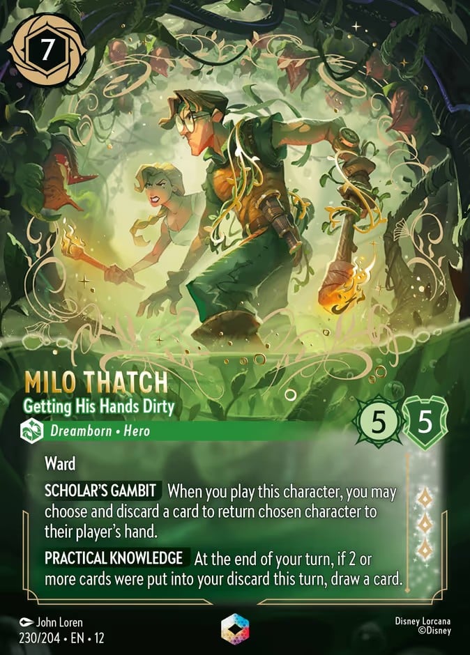 Milo Thatch - Getting His Hands Dirty Milo Thatch - Getting His Hands Dirty - Image 1