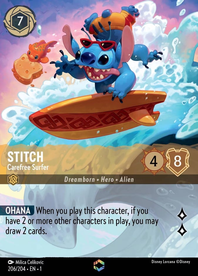 Stitch - Carefree Surfer Stitch - Carefree Surfer - Image 1
