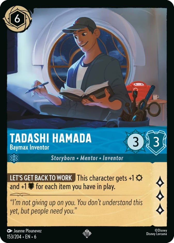 Tadashi Hamada - Baymax Inventor Tadashi Hamada - Baymax Inventor - Image 1