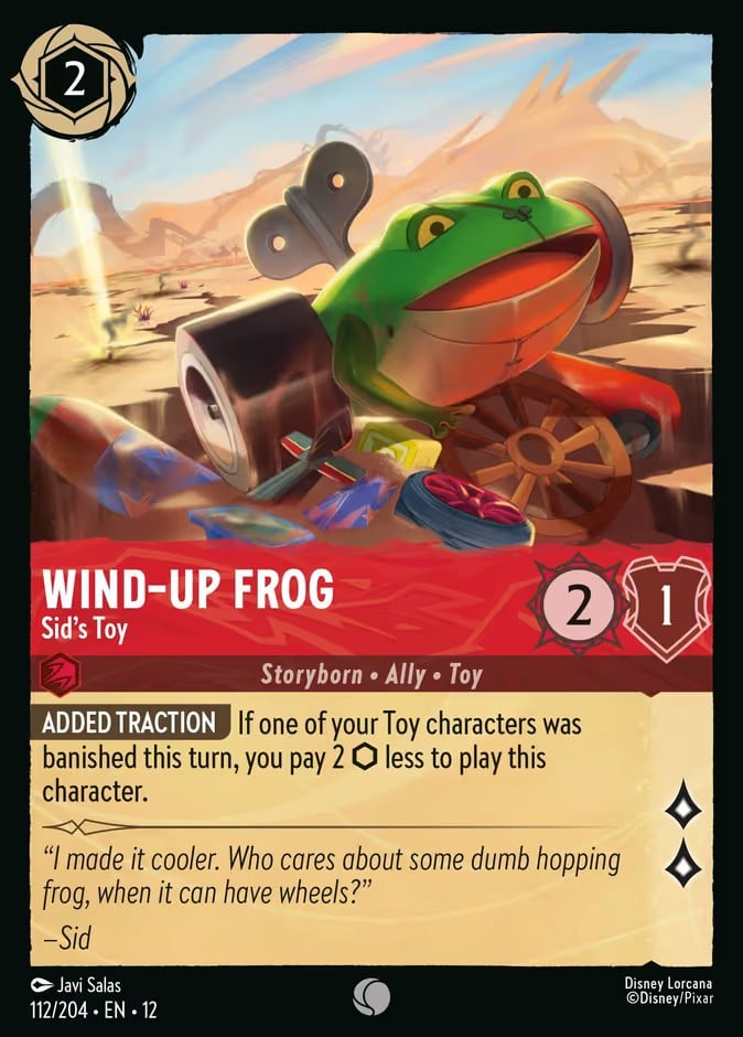 Wind-Up Frog - Sid's Toy Wind-Up Frog - Sid's Toy - Image 1
