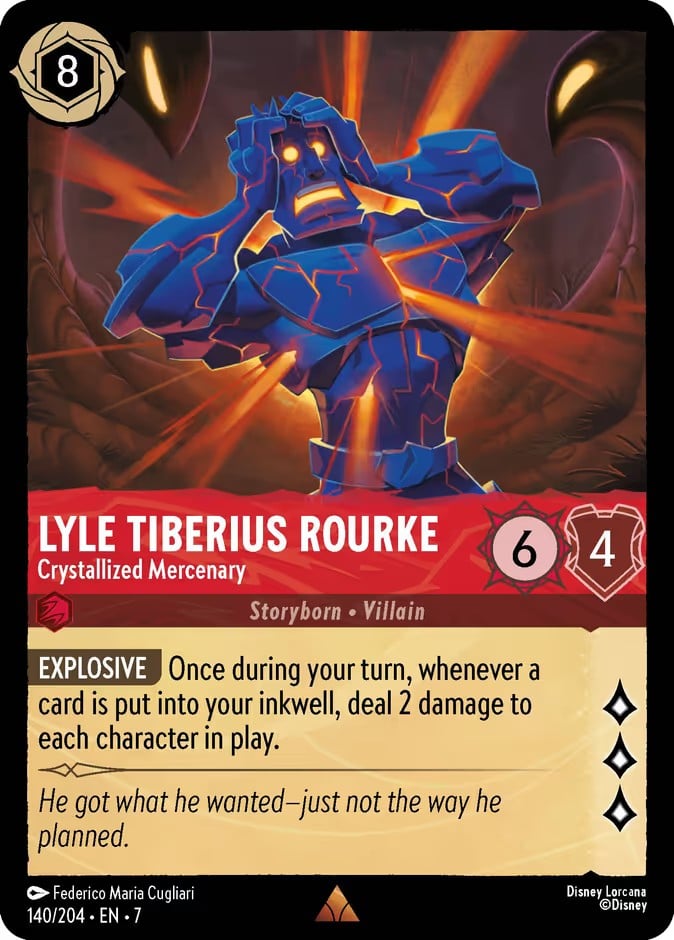 Lyle Tiberius Rourke - Crystallized Mercenary Lyle Tiberius Rourke - Crystallized Mercenary - Image 1