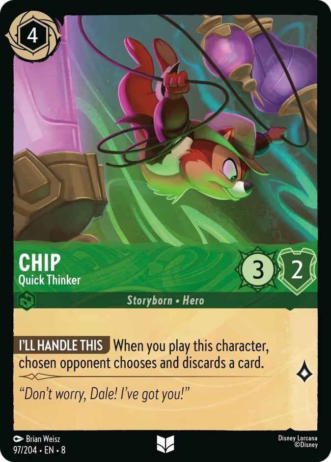 Chip - Quick Thinker Chip - Quick Thinker - Image 1