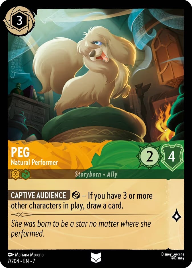 Peg - Natural Performer Peg - Natural Performer - Image 1