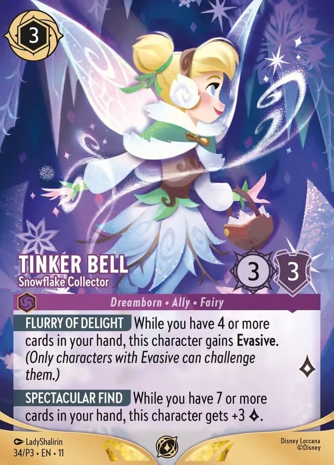 Tinker Bell - Snowflake Collector Tinker Bell - Snowflake Collector - Image 1
