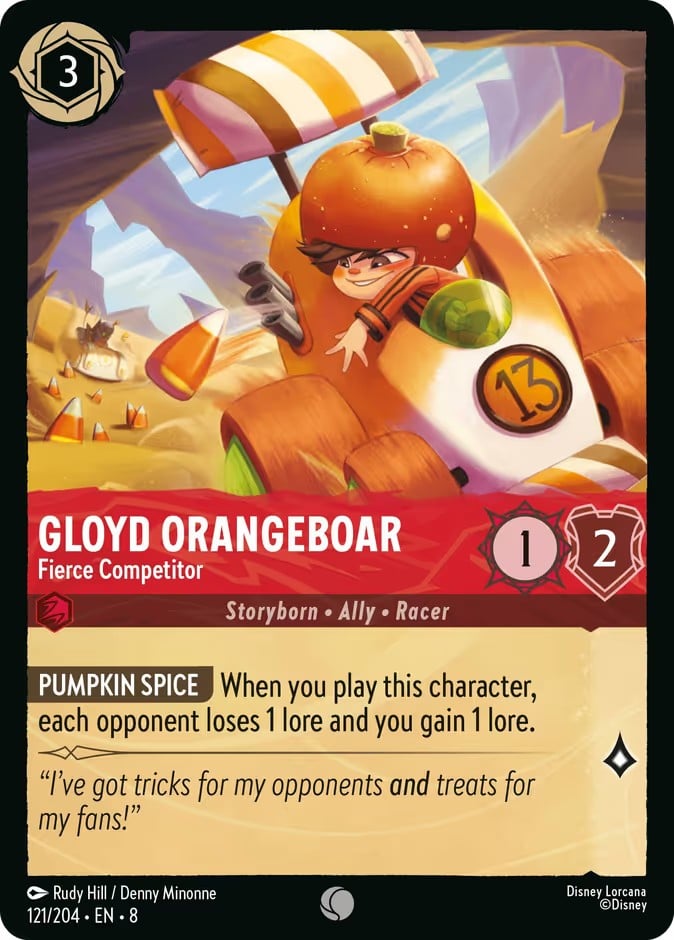 Gloyd Orangeboar - Fierce Competitor Gloyd Orangeboar - Fierce Competitor - Image 1
