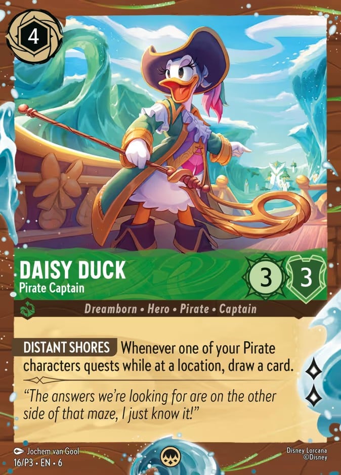 Daisy Duck - Pirate Captain Daisy Duck - Pirate Captain - Image 1