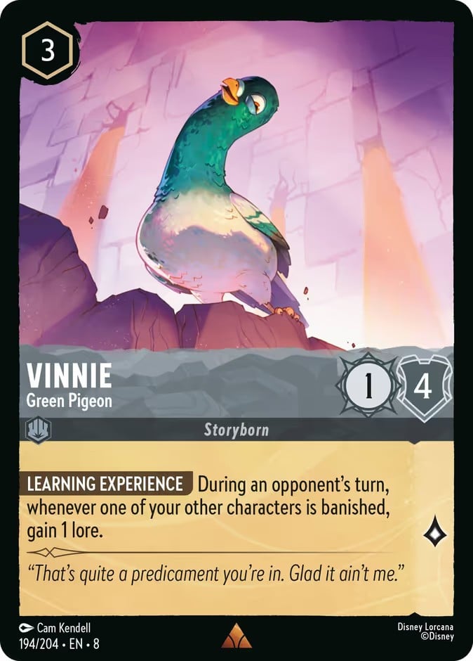 Vinnie - Green Pigeon Vinnie - Green Pigeon - Image 1