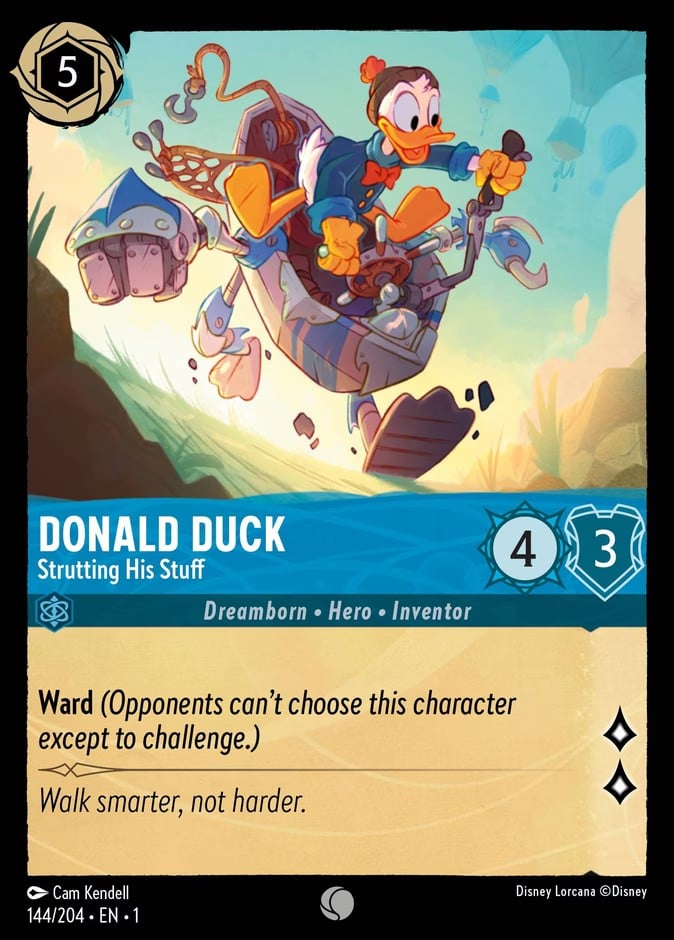 Donald Duck - Strutting His Stuff Donald Duck - Strutting His Stuff - Image 1