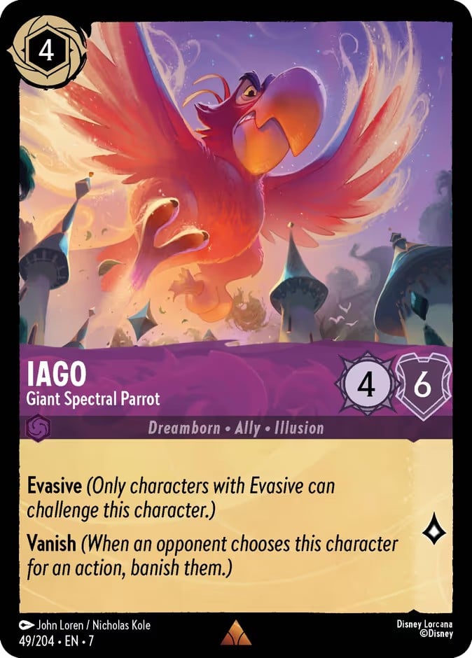 Iago - Giant Spectral Parrot Iago - Giant Spectral Parrot - Image 1