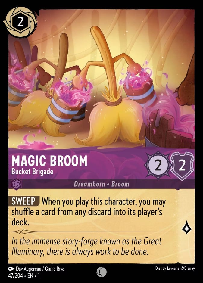 Magic Broom - Bucket Brigade Magic Broom - Bucket Brigade - Image 1