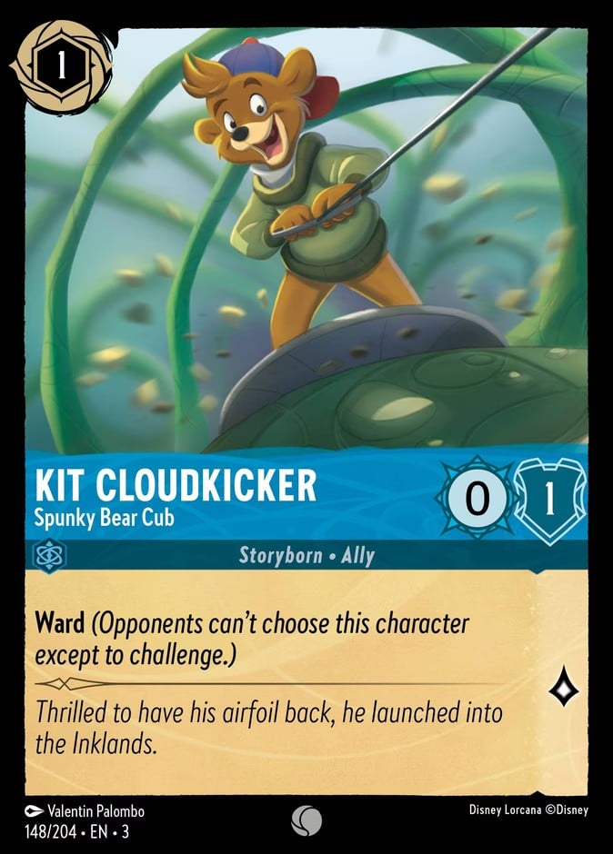 Kit Cloudkicker - Spunky Bear Cub Kit Cloudkicker - Spunky Bear Cub - Image 1