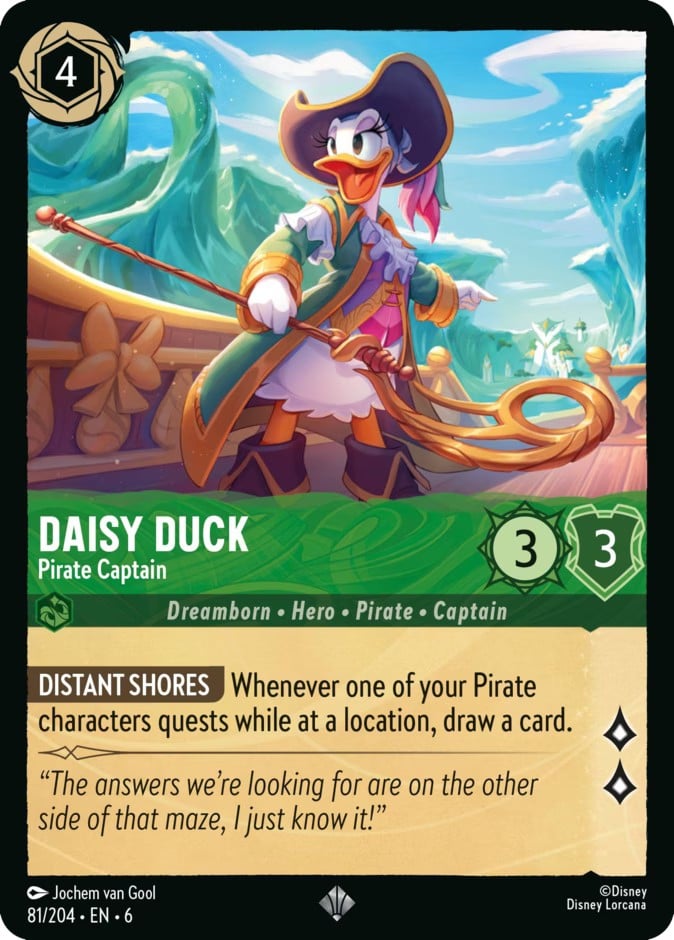 Daisy Duck - Pirate Captain Daisy Duck - Pirate Captain - Image 1