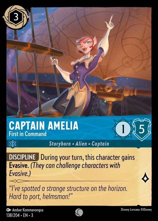Captain Amelia - First in Command Captain Amelia - First in Command - Image 1