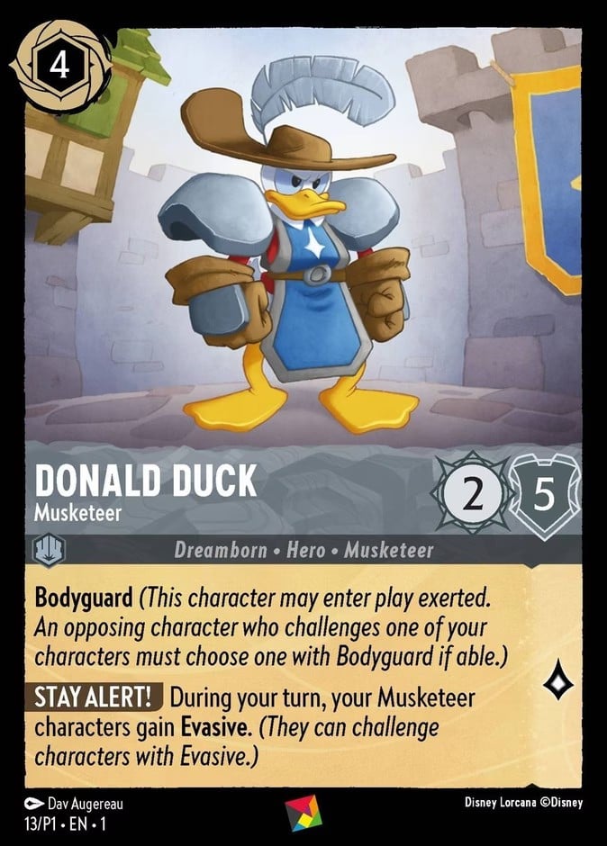 Donald Duck - Musketeer Donald Duck - Musketeer - Image 1