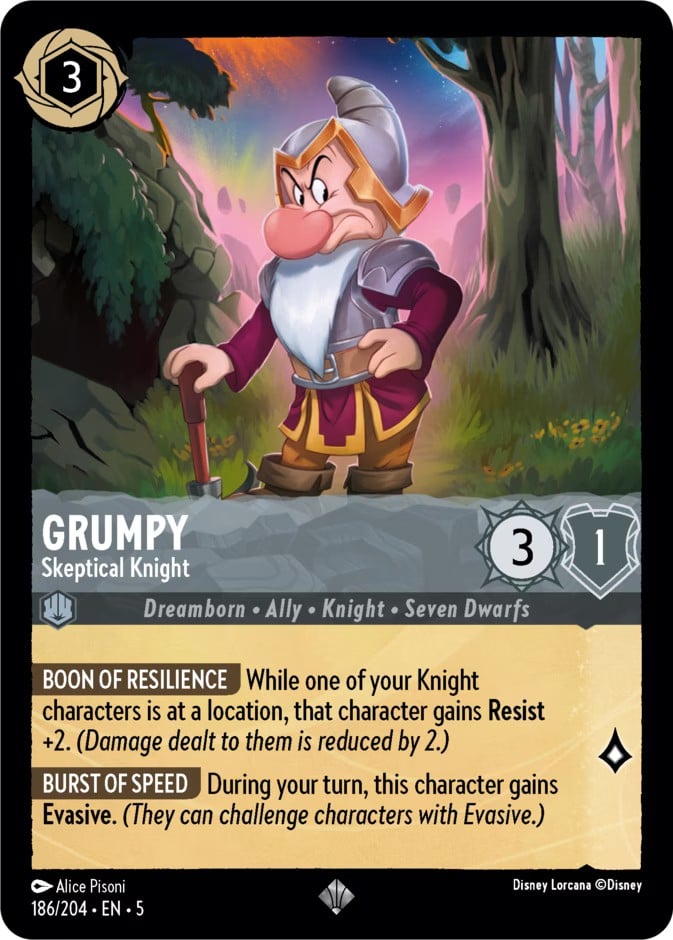Grumpy - Skeptical Knight Grumpy - Skeptical Knight - Image 1
