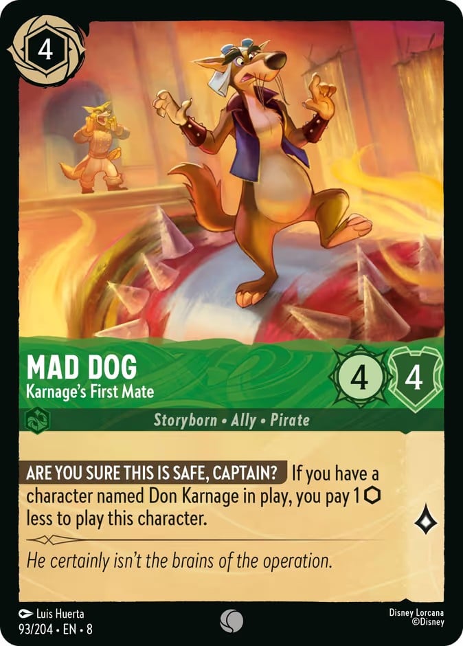 Mad Dog - Karnage's First Mate Mad Dog - Karnage's First Mate - Image 1