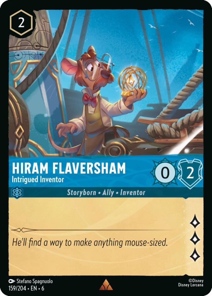Hiram Flaversham - Intrigued Inventor Hiram Flaversham - Intrigued Inventor - Image 1