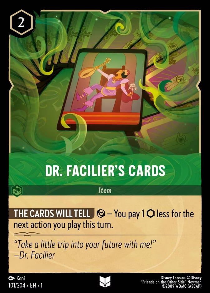 Dr. Facilier's Cards Dr. Facilier's Cards - Image 1