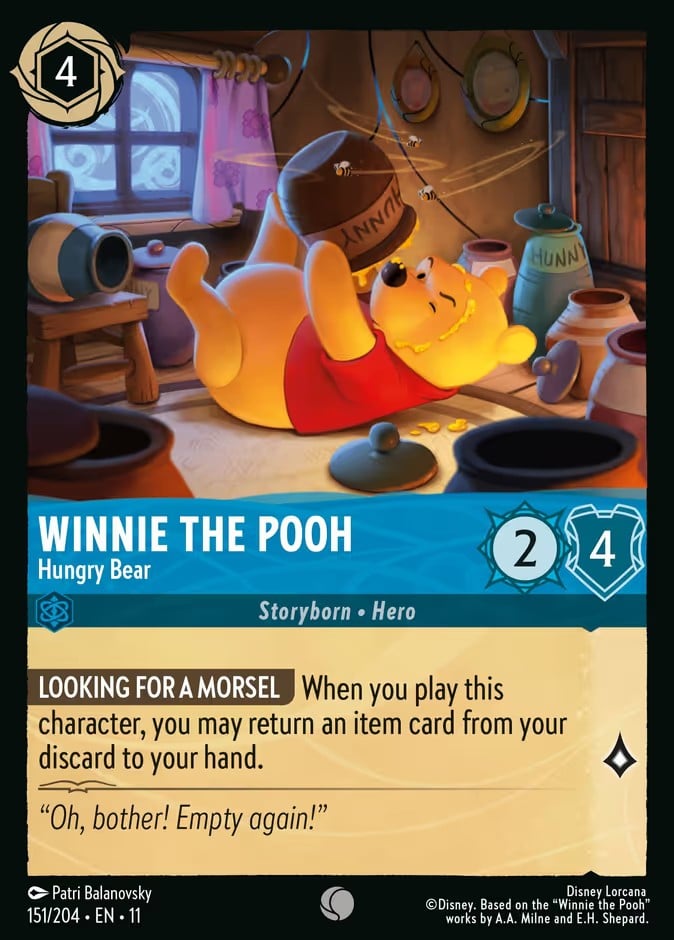 Winnie the Pooh - Hungry Bear Winnie the Pooh - Hungry Bear - Image 1