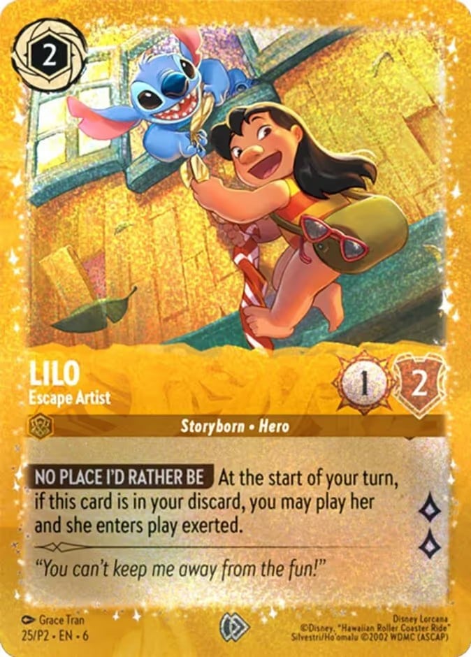 Lilo - Escape Artist Lilo - Escape Artist - Image 1