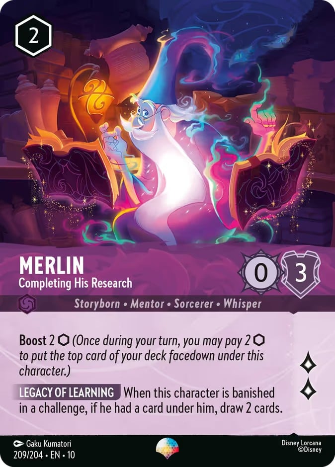 Merlin - Completing His Research Merlin - Completing His Research - Image 1