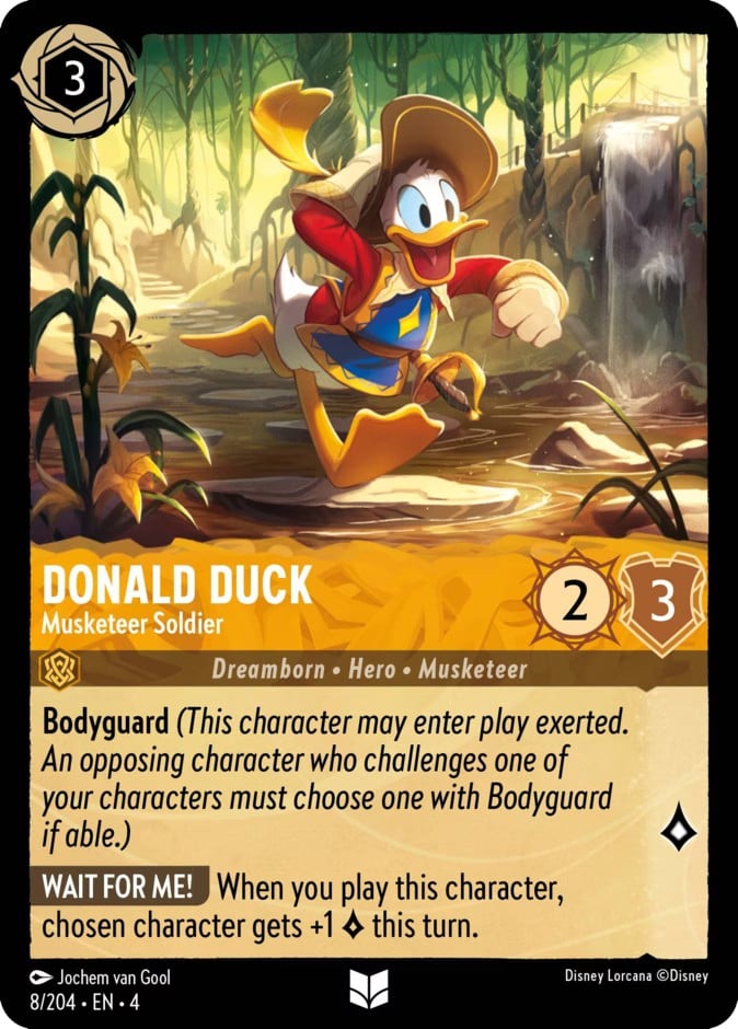 Donald Duck - Musketeer Soldier Donald Duck - Musketeer Soldier - Image 1