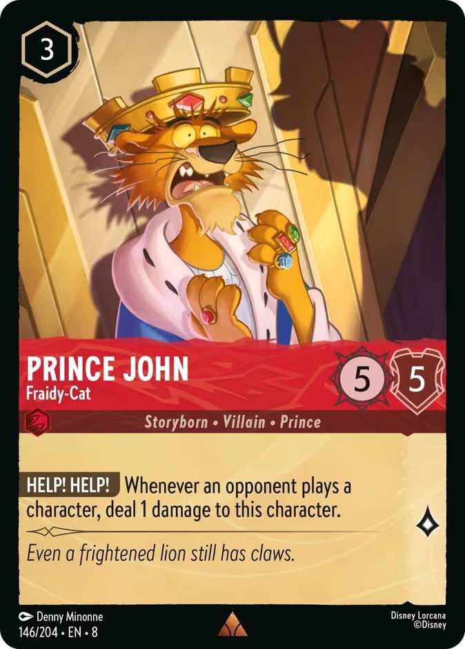Prince John - Fraidy-Cat Prince John - Fraidy-Cat - Image 1