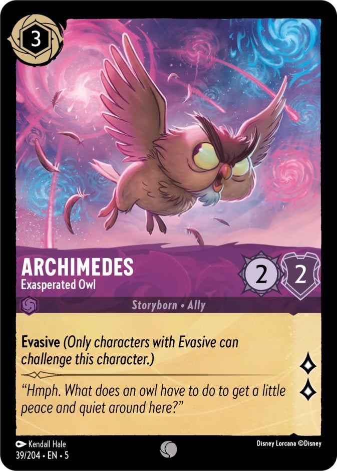 Archimedes - Exasperated Owl Archimedes - Exasperated Owl - Image 1