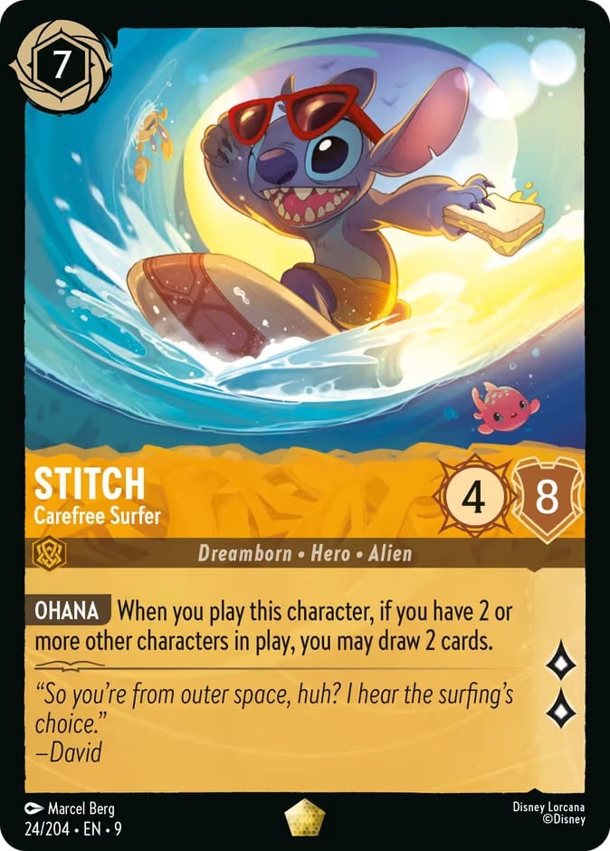 Stitch - Carefree Surfer Stitch - Carefree Surfer - Image 1