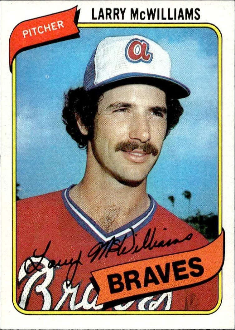 1980 Topps Larry McWilliams #309 trading card