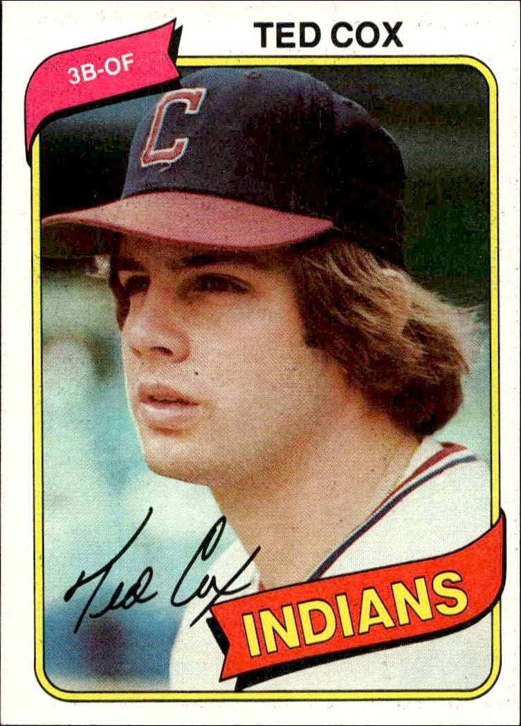 1980 Topps Ted Cox #252 trading card