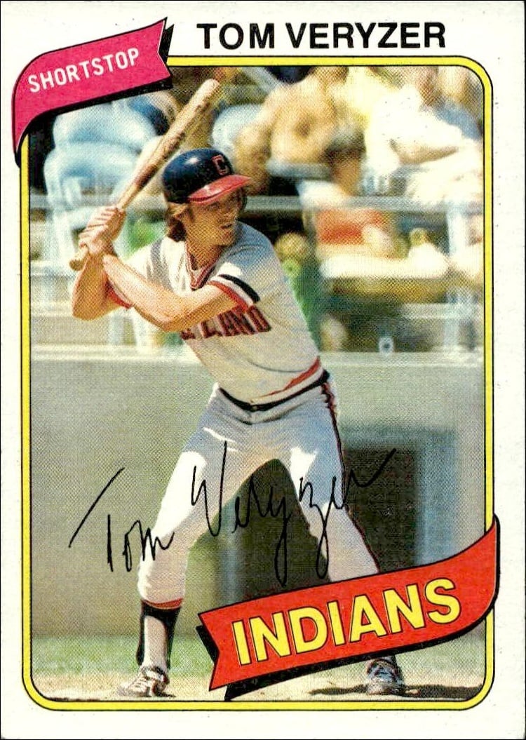 1980 Topps Tom Veryzer #276 trading card