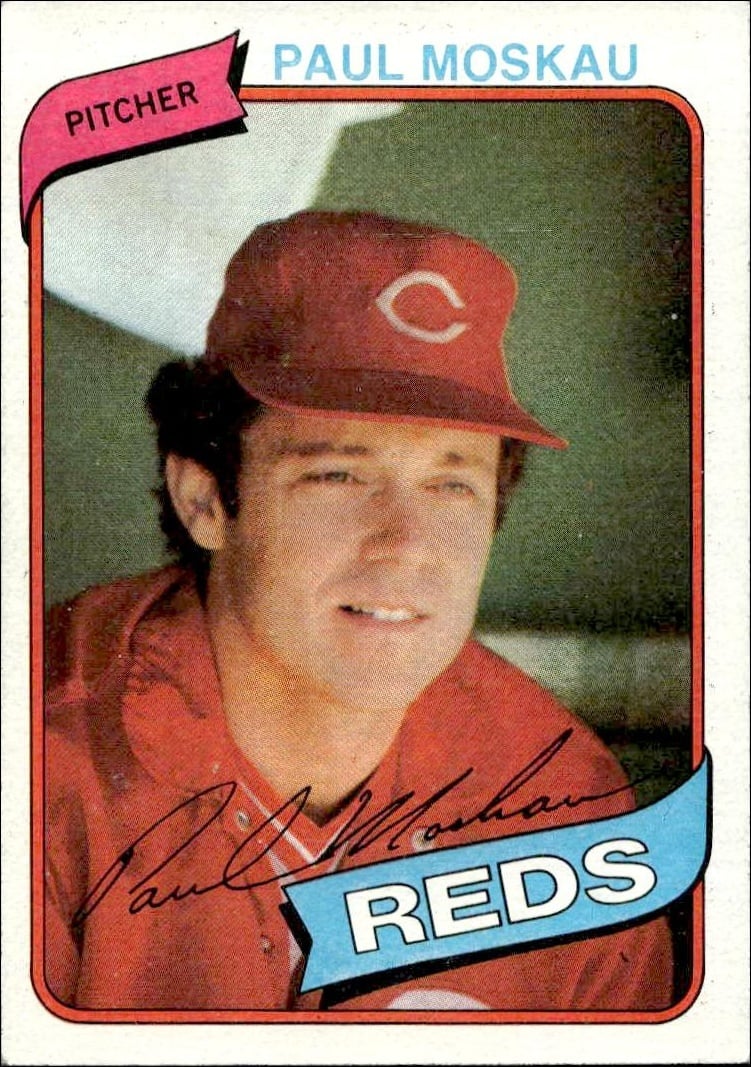 1980 Topps Paul Moskau #258 trading card
