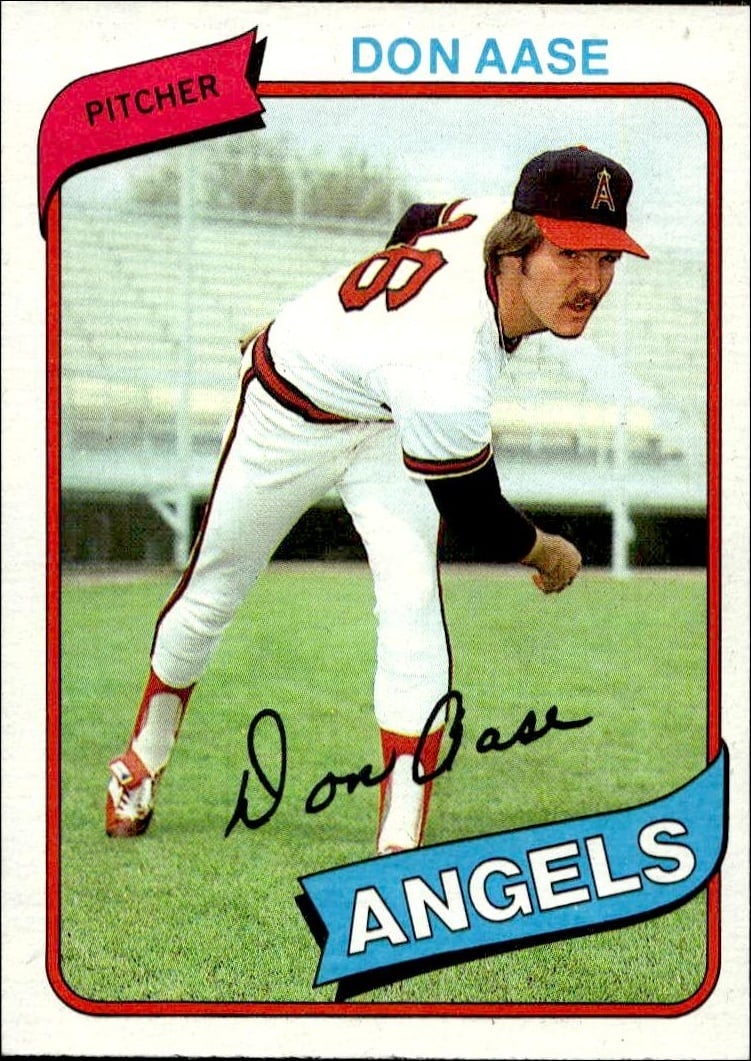 1980 Topps Don Aase #239 baseball trading card front