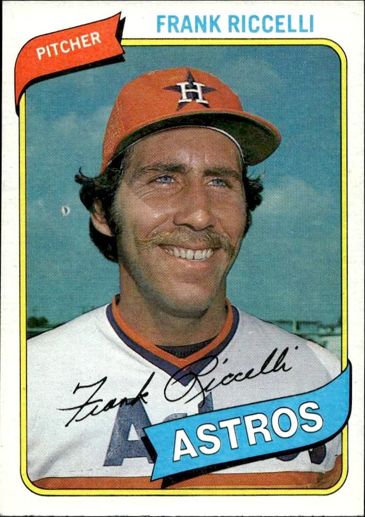 1980 Topps Frank Riccelli #247 trading card