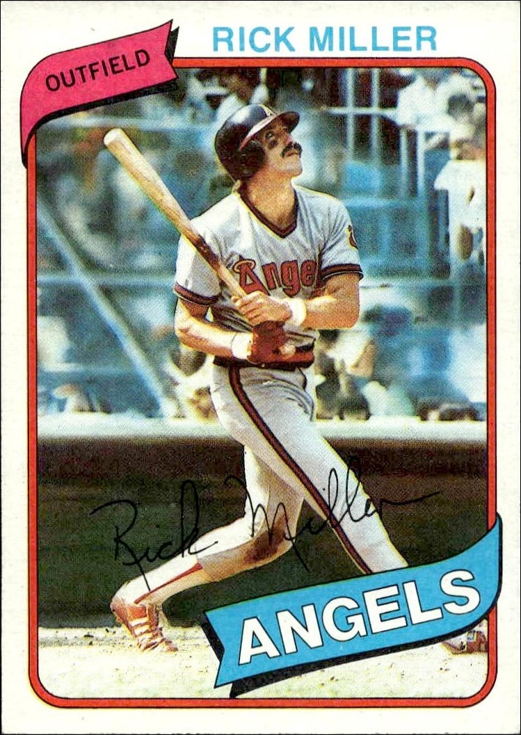 1980 Topps Rick Miller #48 trading card