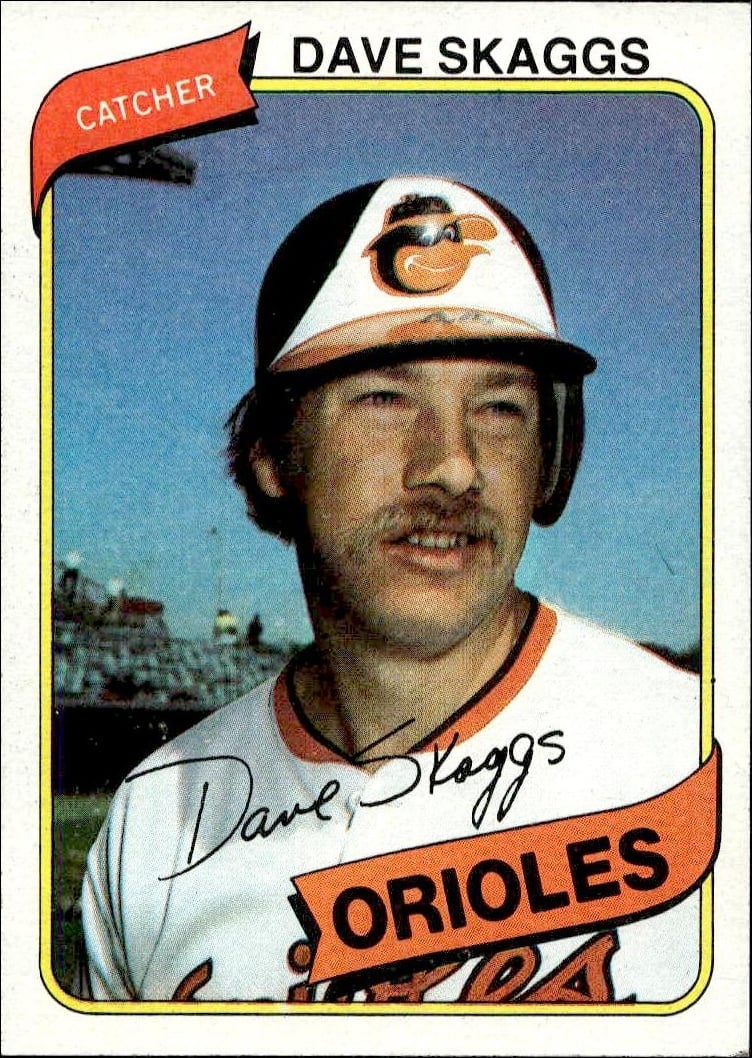 1980 Topps Dave Skaggs #211 trading card