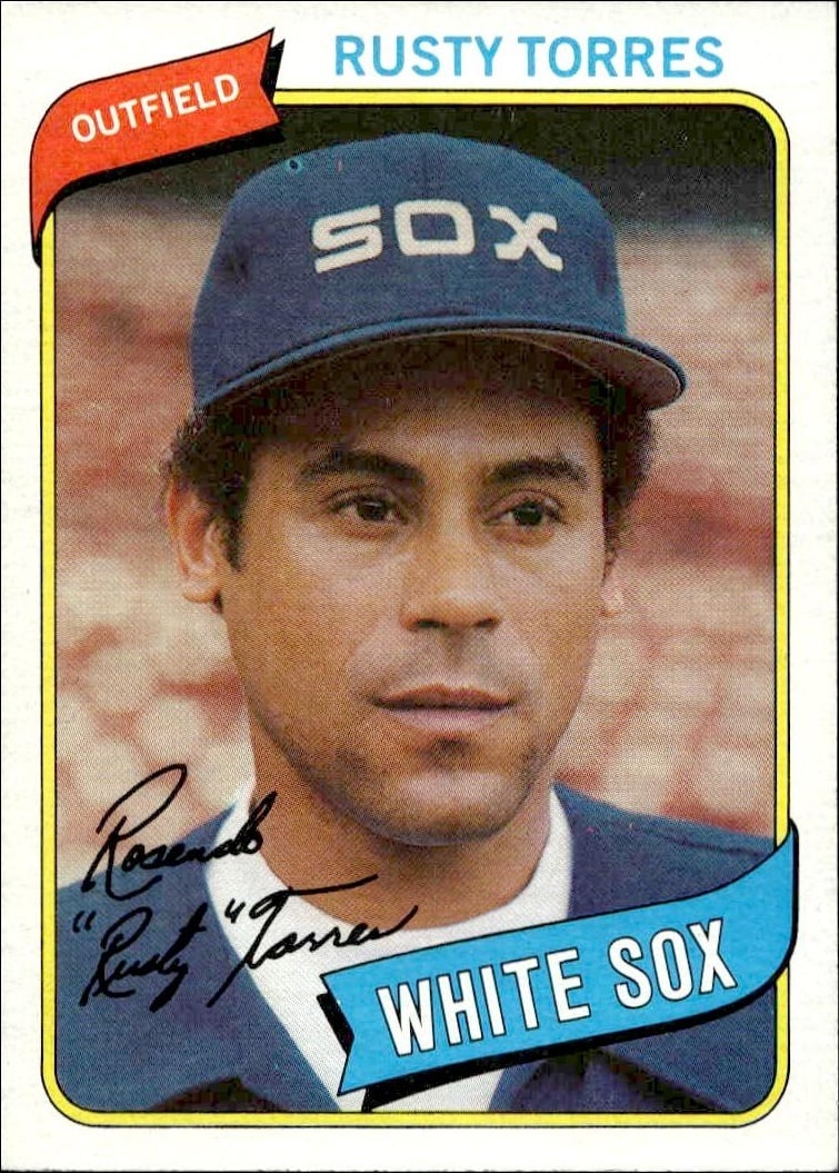 1980 Topps Rusty Torres #36 trading card