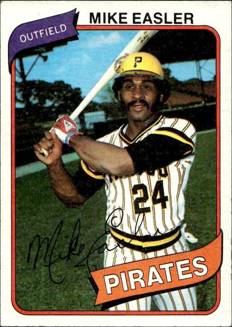1980 Topps Mike Easler #194 trading card