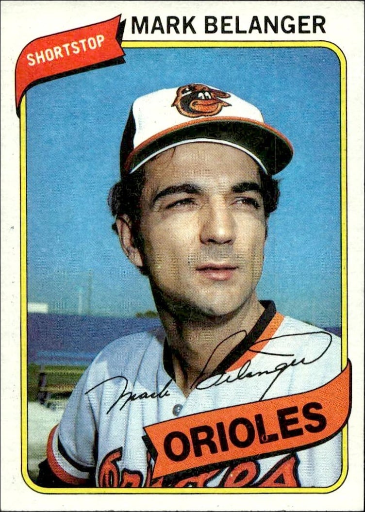 1980 Topps Mark Belanger #425 trading card