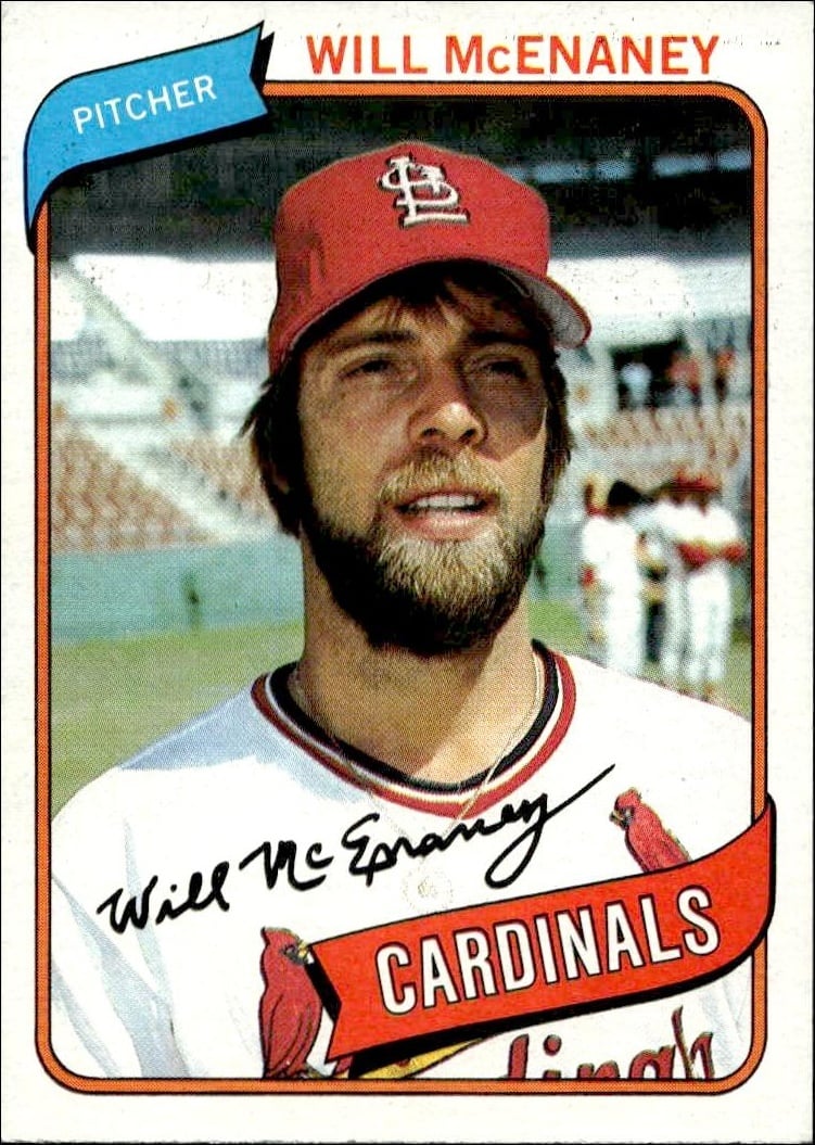1980 Topps Will McEnaney #563 trading card