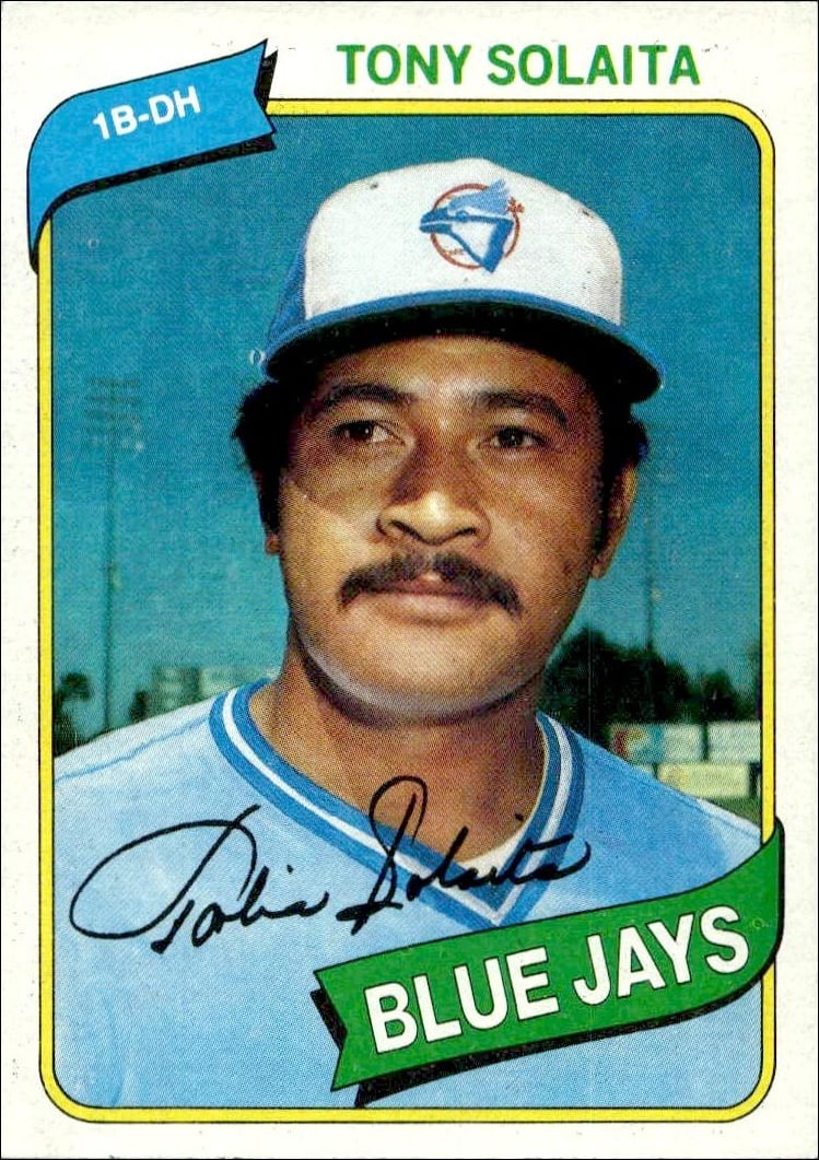 1980 Topps Tony Solaita #407 trading card