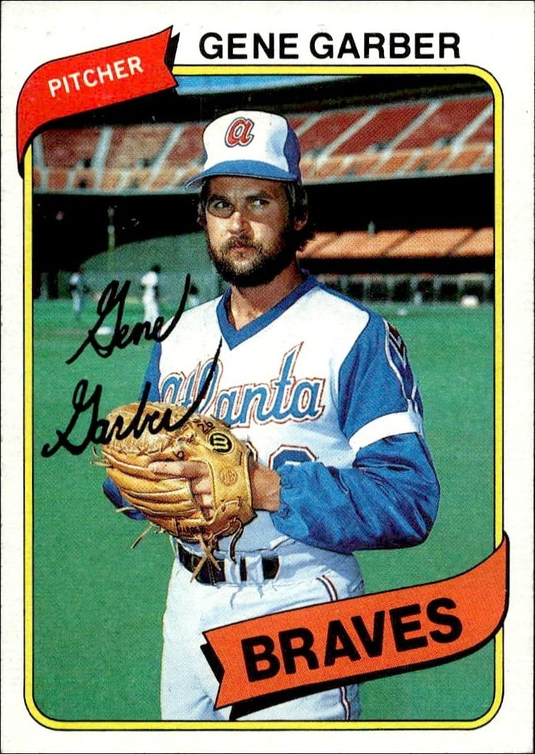 1980 Topps Gene Garber #504 trading card