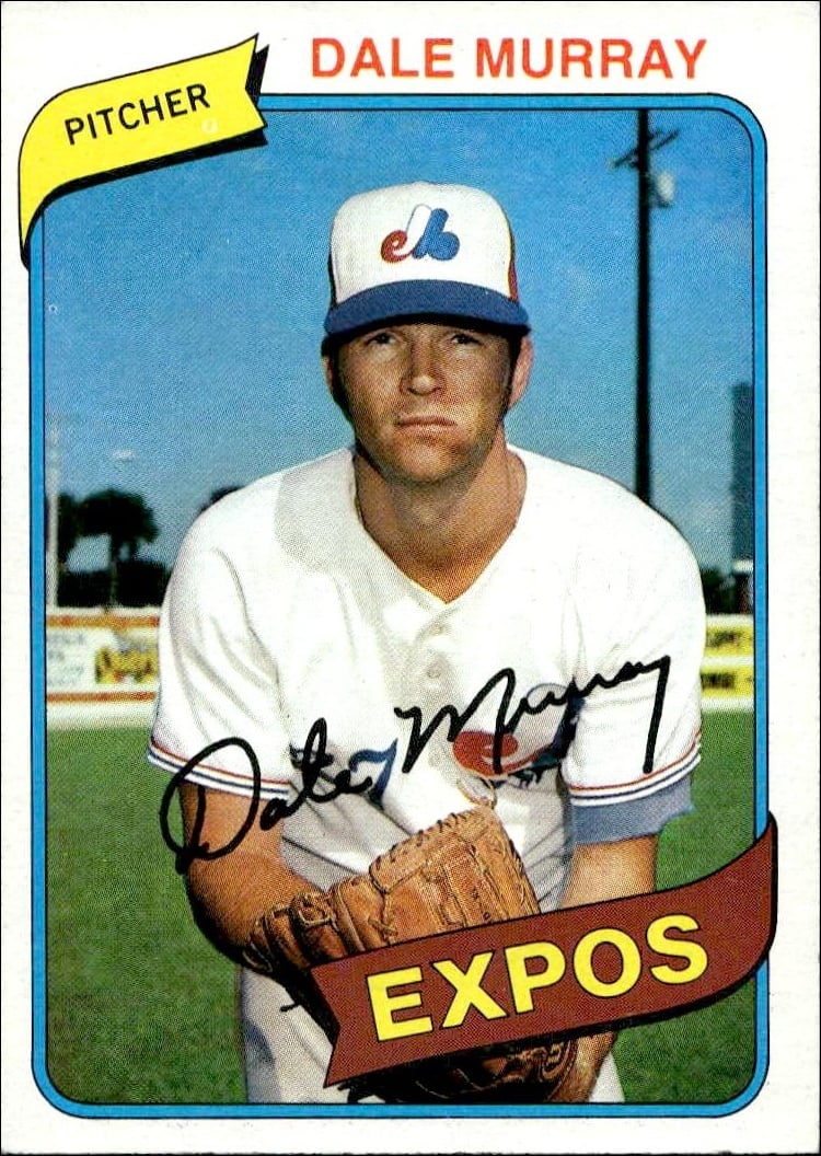 1980 Topps Dale Murray #559 trading card