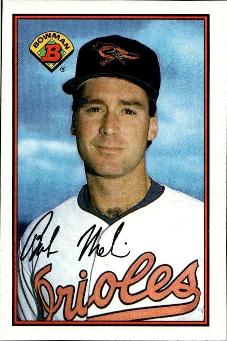 1989 Bowman Bob Melvin #8 trading card