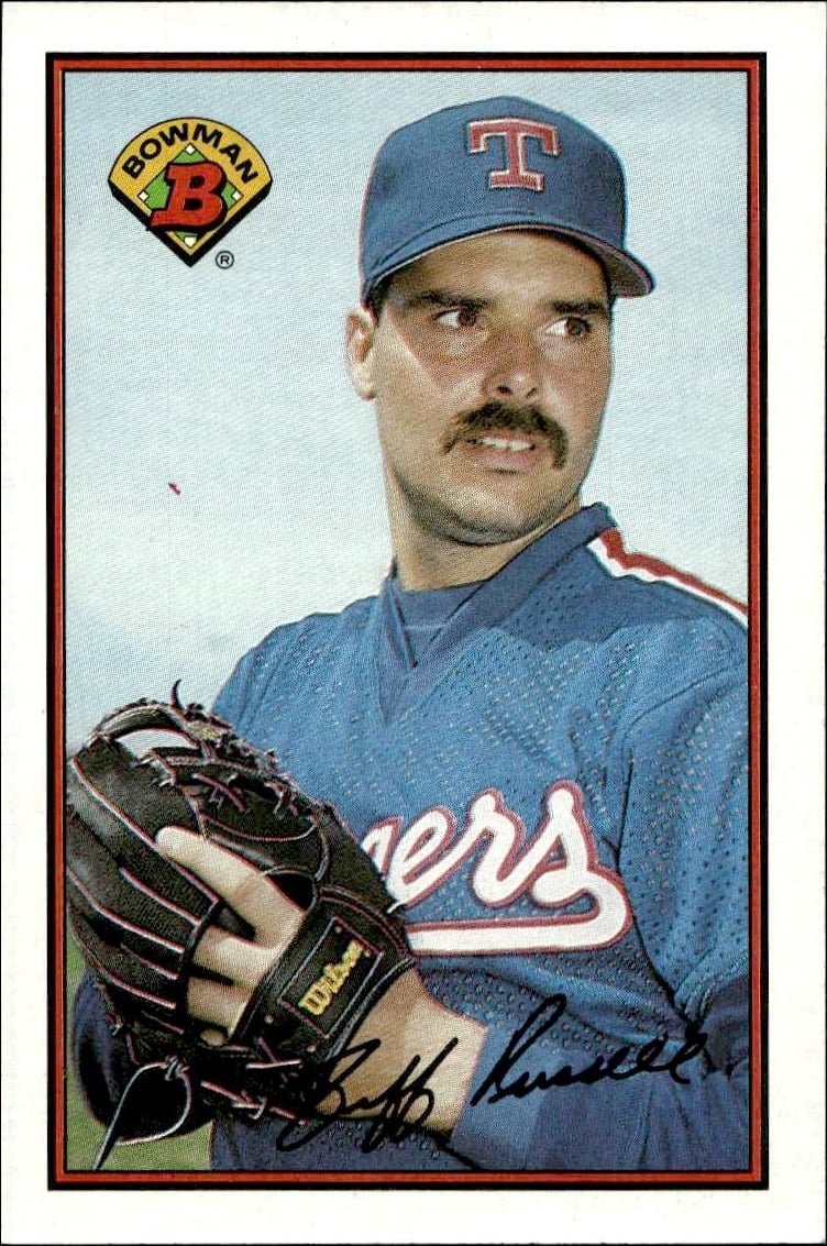 1989 Bowman Jeff Russell #226 trading card
