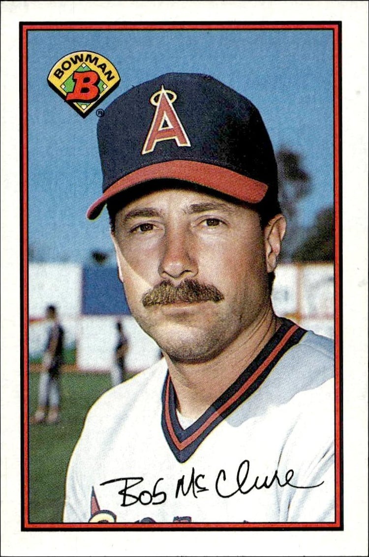 1989 Bowman Bob McClure #43 trading card