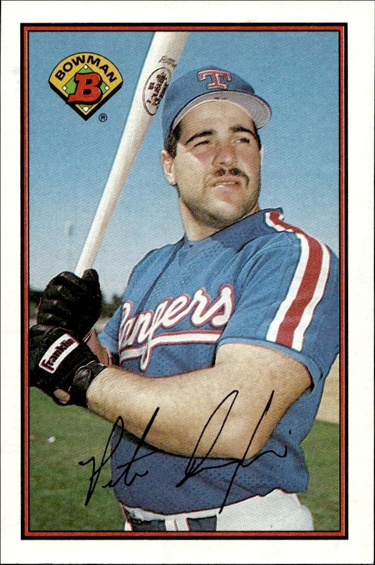 1989 Bowman Pete Incaviglia #238 trading card